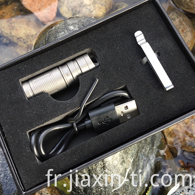 titanium flashlight